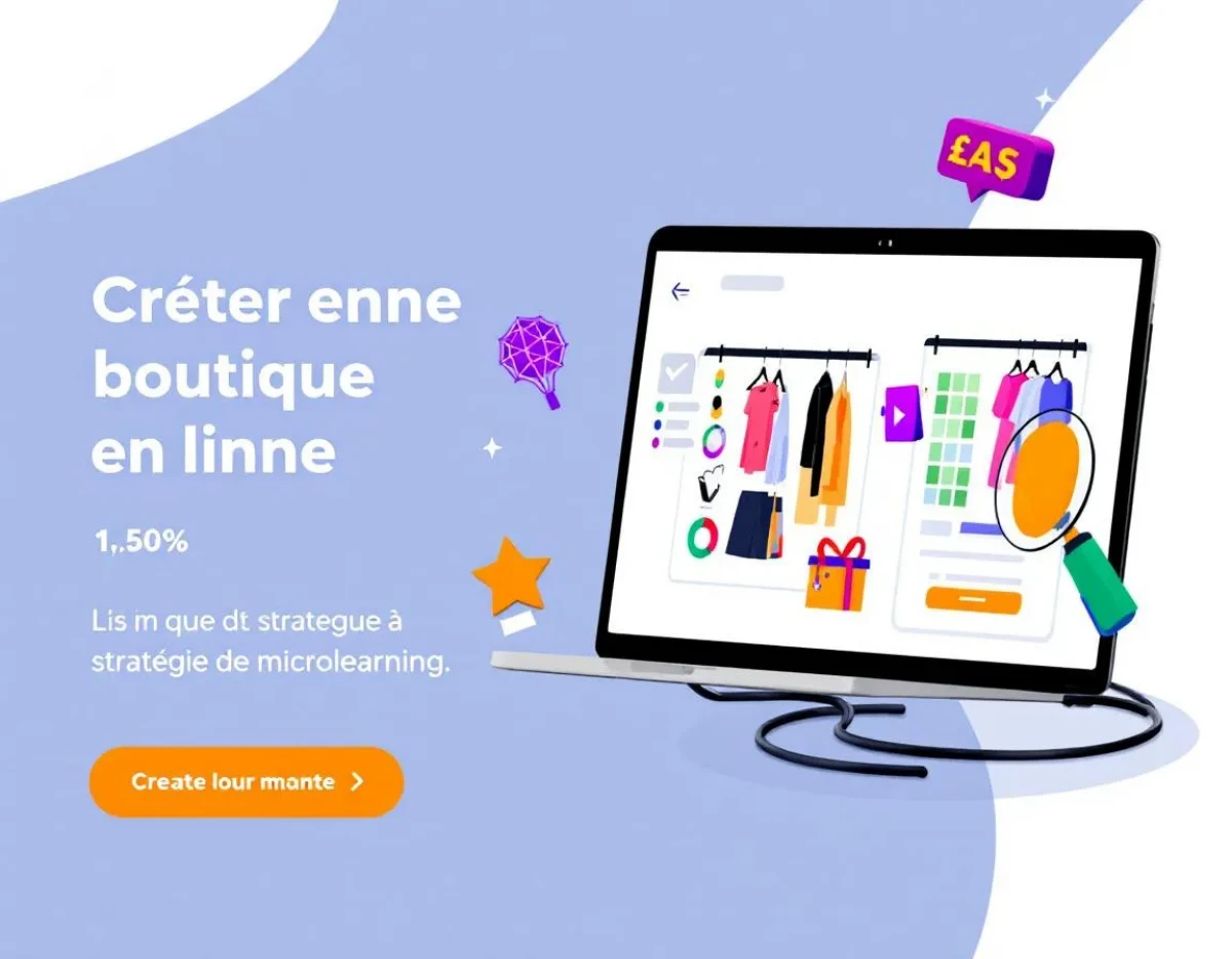 Créer une boutique en ligne avec une stratégie de microlearning