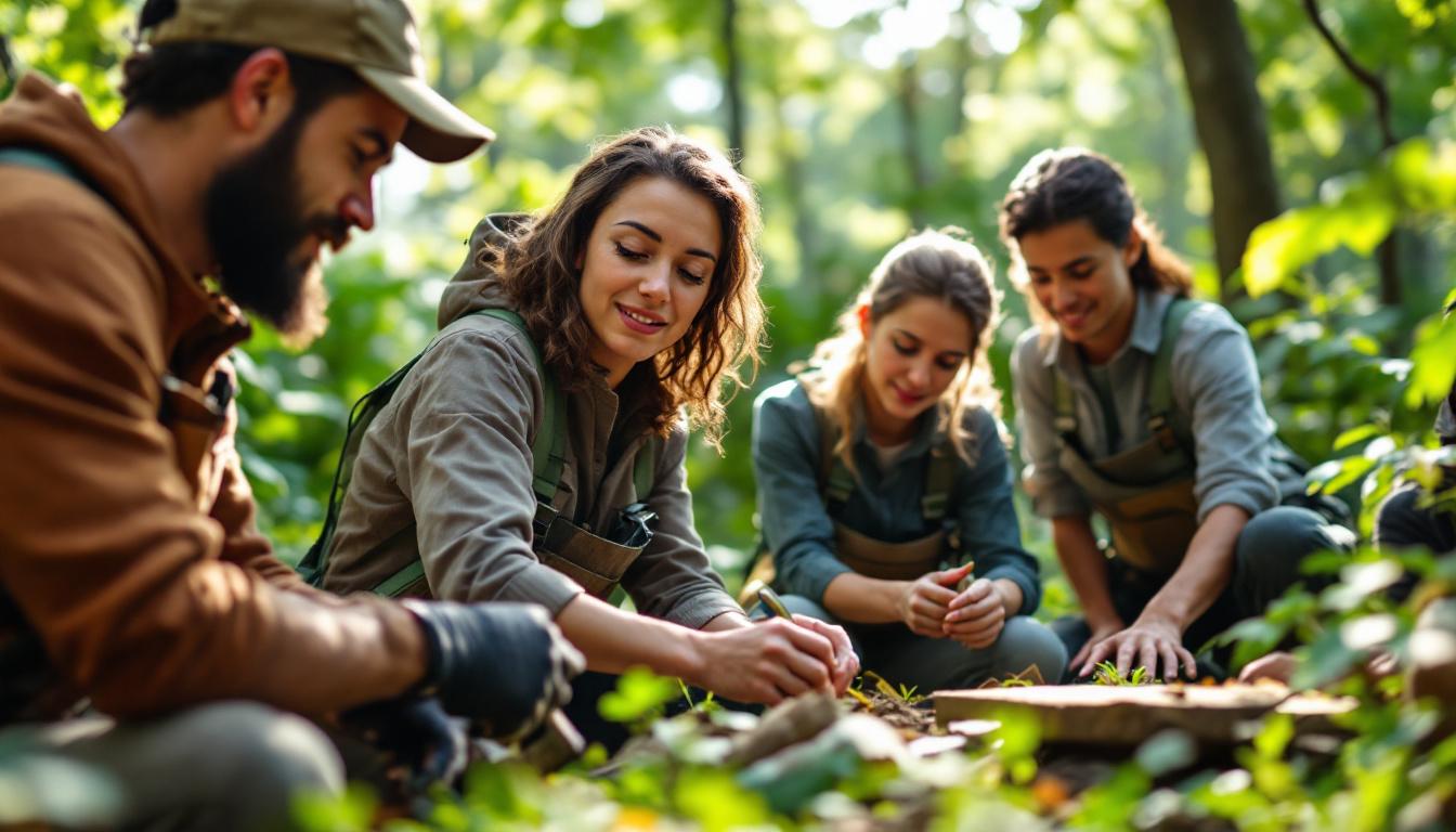 Métier dans la nature : salaires et formations à connaître